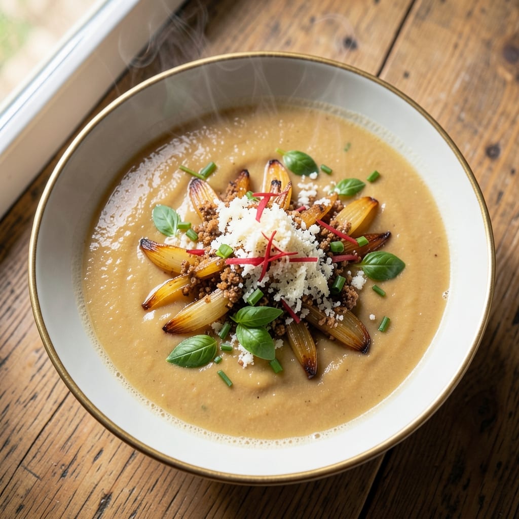 Asiago Cheese Bisque Soup Recipe: Velvety Creaminess With Nutty Depth