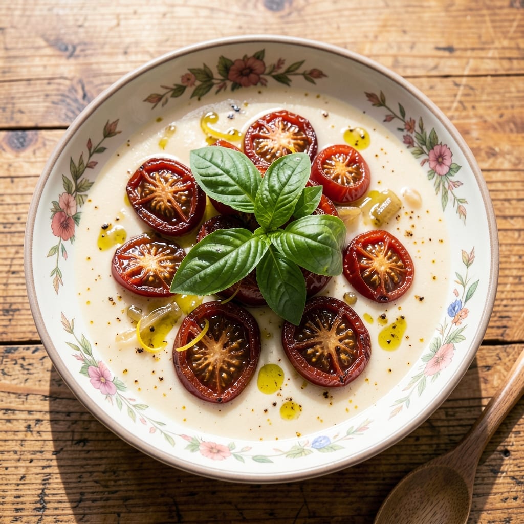 Barefoot Contessa's Roasted Tomato Basil Soup Recipe: Sun-Kissed Sweetness With Herby Depth