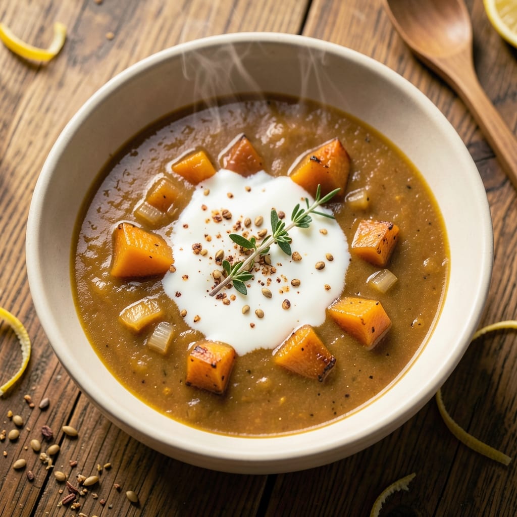 Barefoot Contessa Butternut Squash Soup Recipe: Roasted Depth With Coconut Cream Swirl