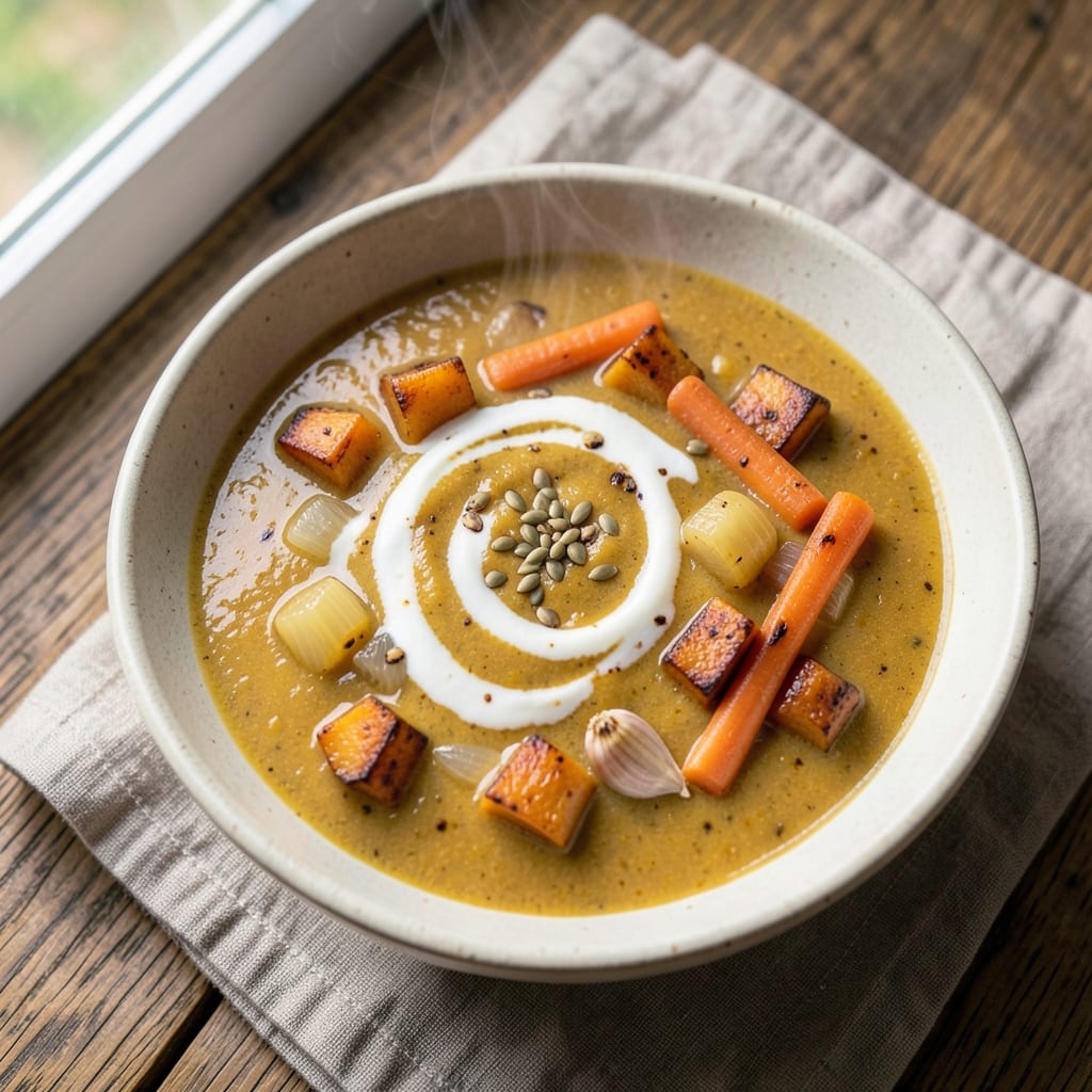 Air Fryer Butternut Squash Soup Recipe: Silky Roasted Depth in 20 Minutes