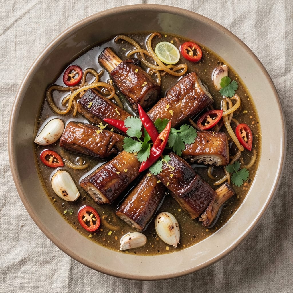 African Oxtail Soup Recipe: Slow-Cooked Richness with Toasted Spice Crunch