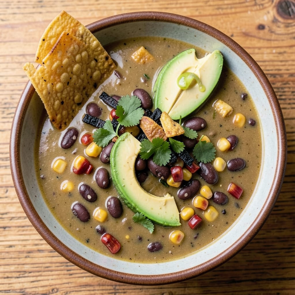 Alamo Cafe Tortilla Soup Recipe: Smoky Corn and Black Bean Crunch Fusion