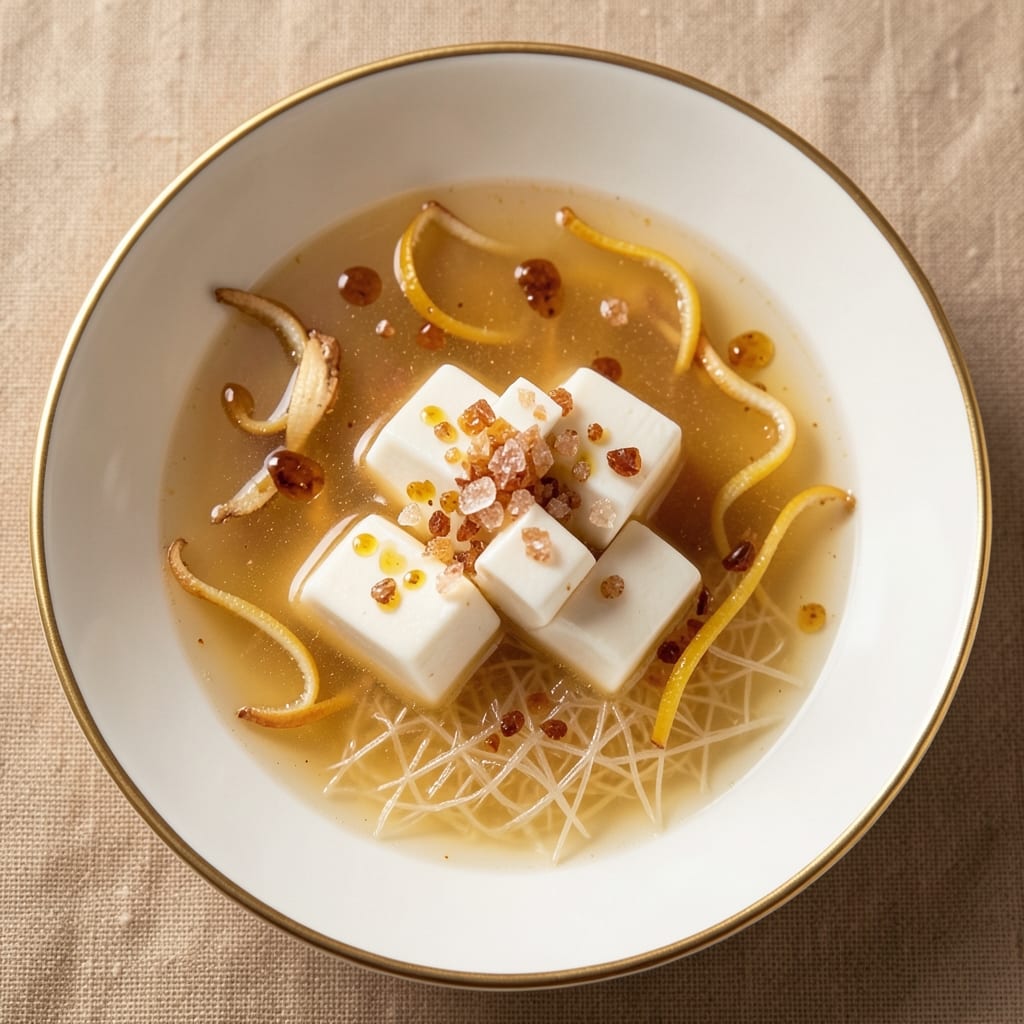 Bean Curd Sweet Soup Recipe: Silky Smooth With Earthy Ginger Notes