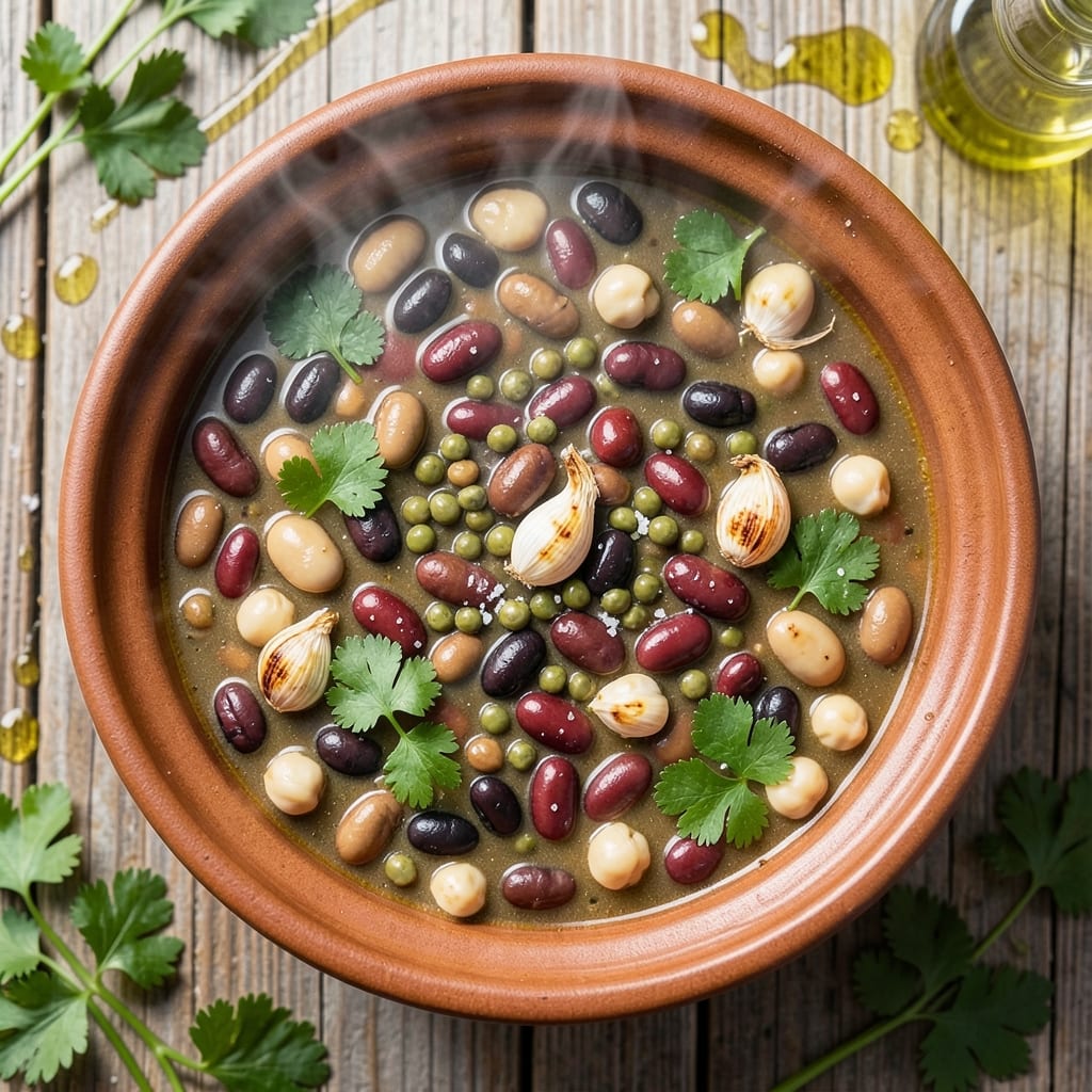 15 Bean Soup Slow Cooker Recipe Vegetarian: Pantry Staples Simmered to Umami Harmony