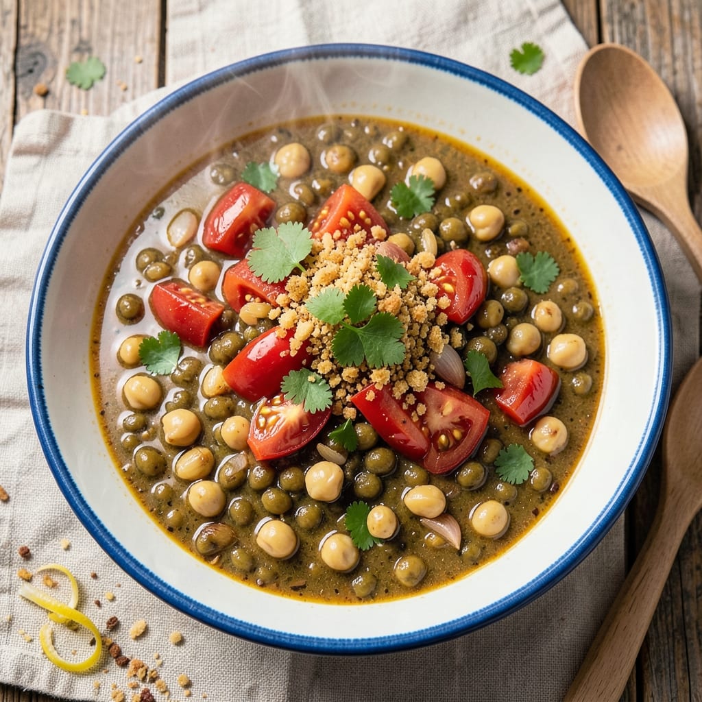 Algerian Harira Soup Recipe: Lentil Lamb Harmony with Toasted Cumin Crunch