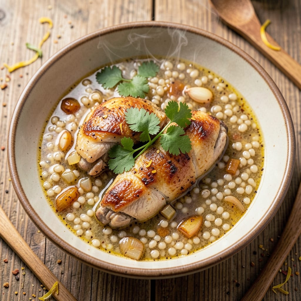 Afghani Chicken Soup Recipe: Saffron-Infused Warmth With Toasted Barley Crunch