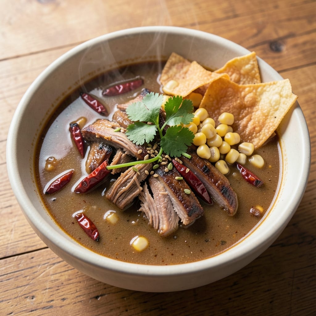 Al Pastor Soup Recipe: Smoky Ancho-Chile and Pineapple Heat