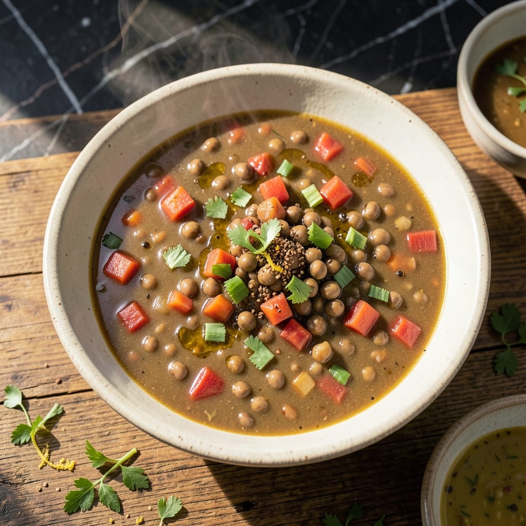 5 Star Lentil Soup Recipe: Velvet-Braised Spice Symphony