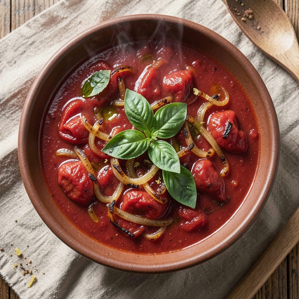 Arash Hashemi's Tomato Soup Recipe: Smoky Roasted Depth and Fresh Herb Brightness