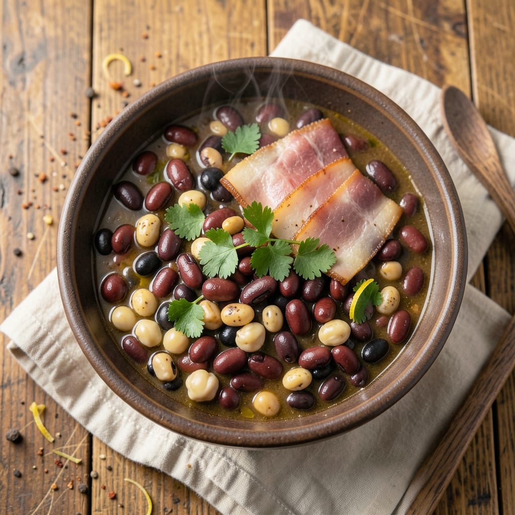 10 Bean Soup Recipe with Ham: Slow-Simmered Smoky Depth in One Pot