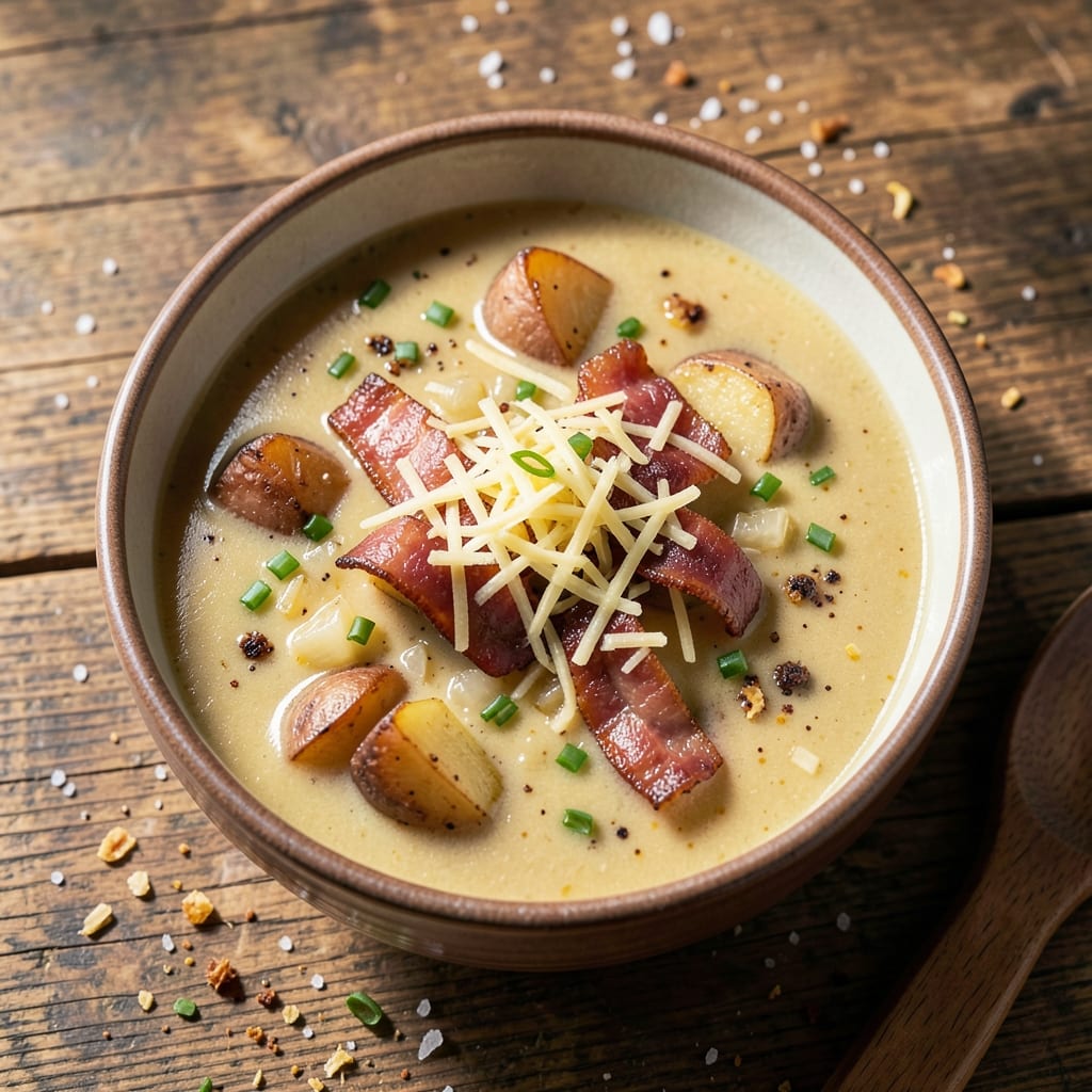 54th Street Bar and Grill Potato Soup Recipe: Thick, Smoky, and Cheesy Crowd-Pleaser