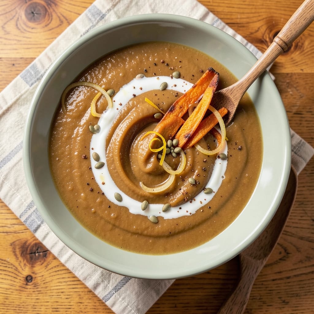 Acorn Squash and Sweet Potato Soup Recipe: Spiced Roast and Blended Harmony