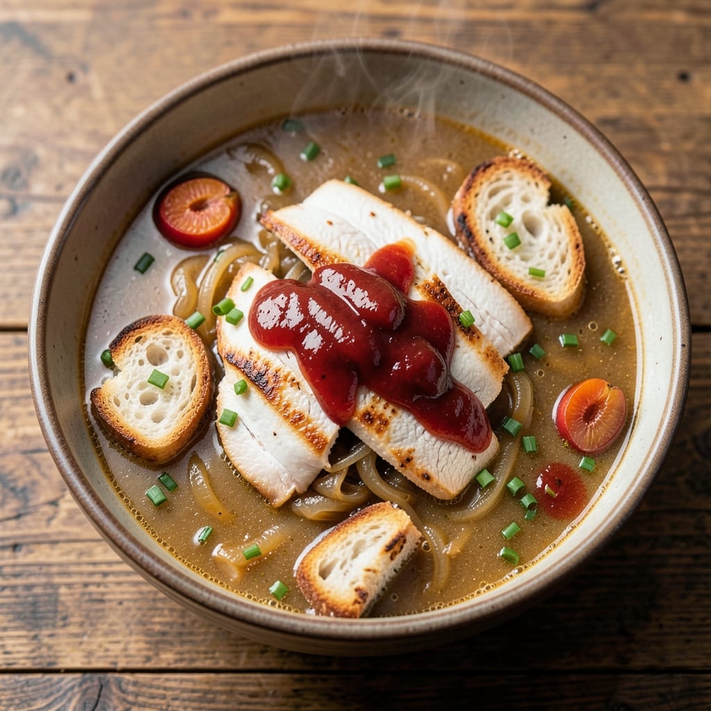 Apricot Chicken French Onion Soup Recipe: Sweet-Tangy Twist on Classic Comfort