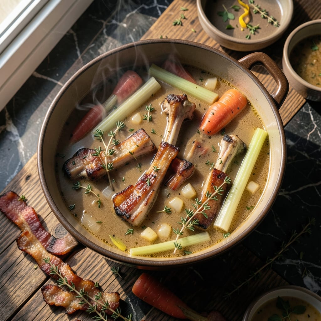 Bacon Bone Soup Recipe: Deep-Rich Flavor From Every Last Bite
