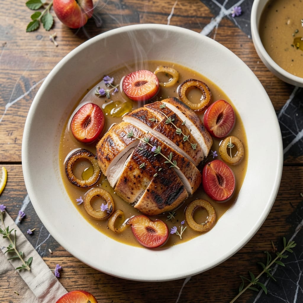 Apricot Onion Chicken Soup Recipe: Sweet-Tangy Broth With Caramelized Depth