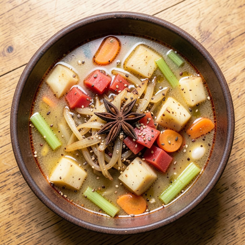 10-Spice Vegetable Soup Recipe: Warm Spice Symphony in One Pot