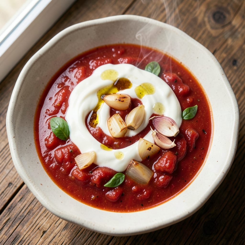 Awesome Tomato Soup Recipe: Smoky Roasted Depth With Herby Crisp