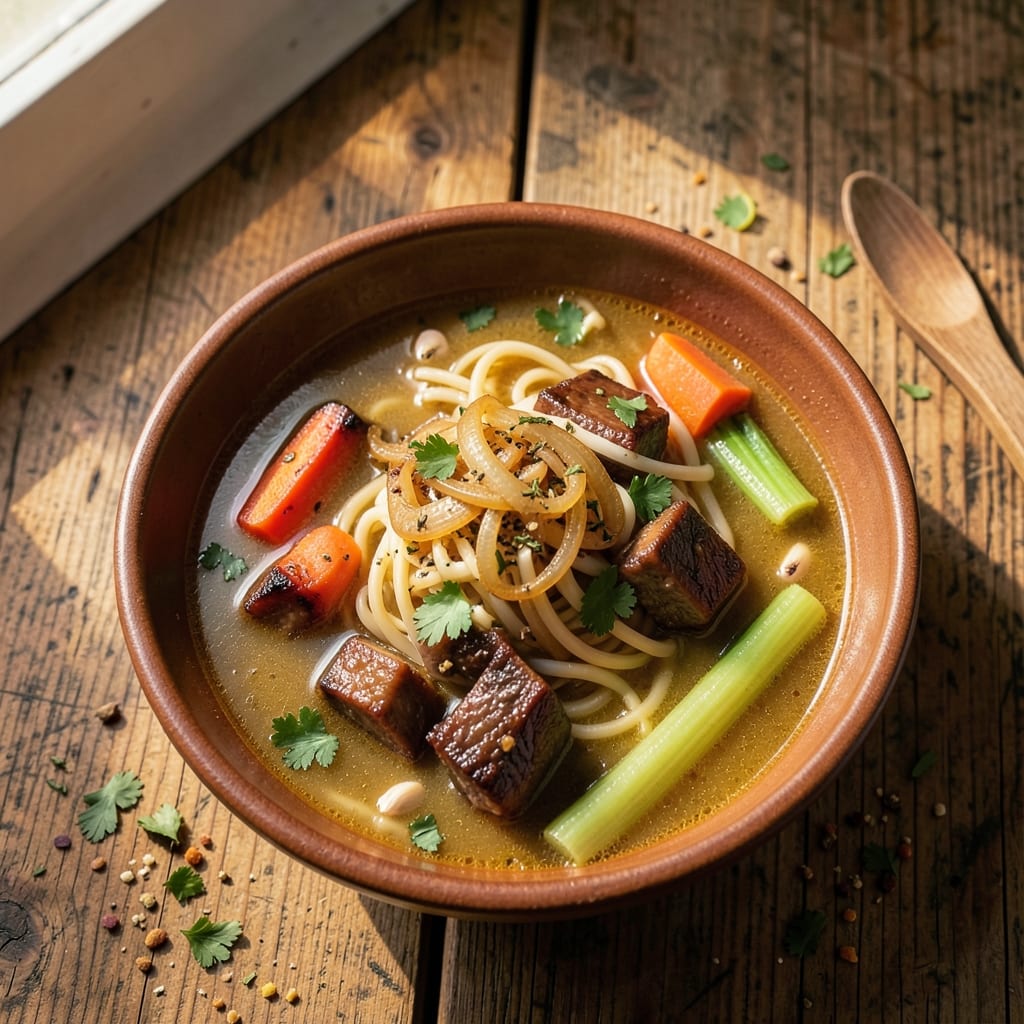 Bavarian Inn Noodle Soup Recipe: Homestyle Creaminess With Herbed Dumplings