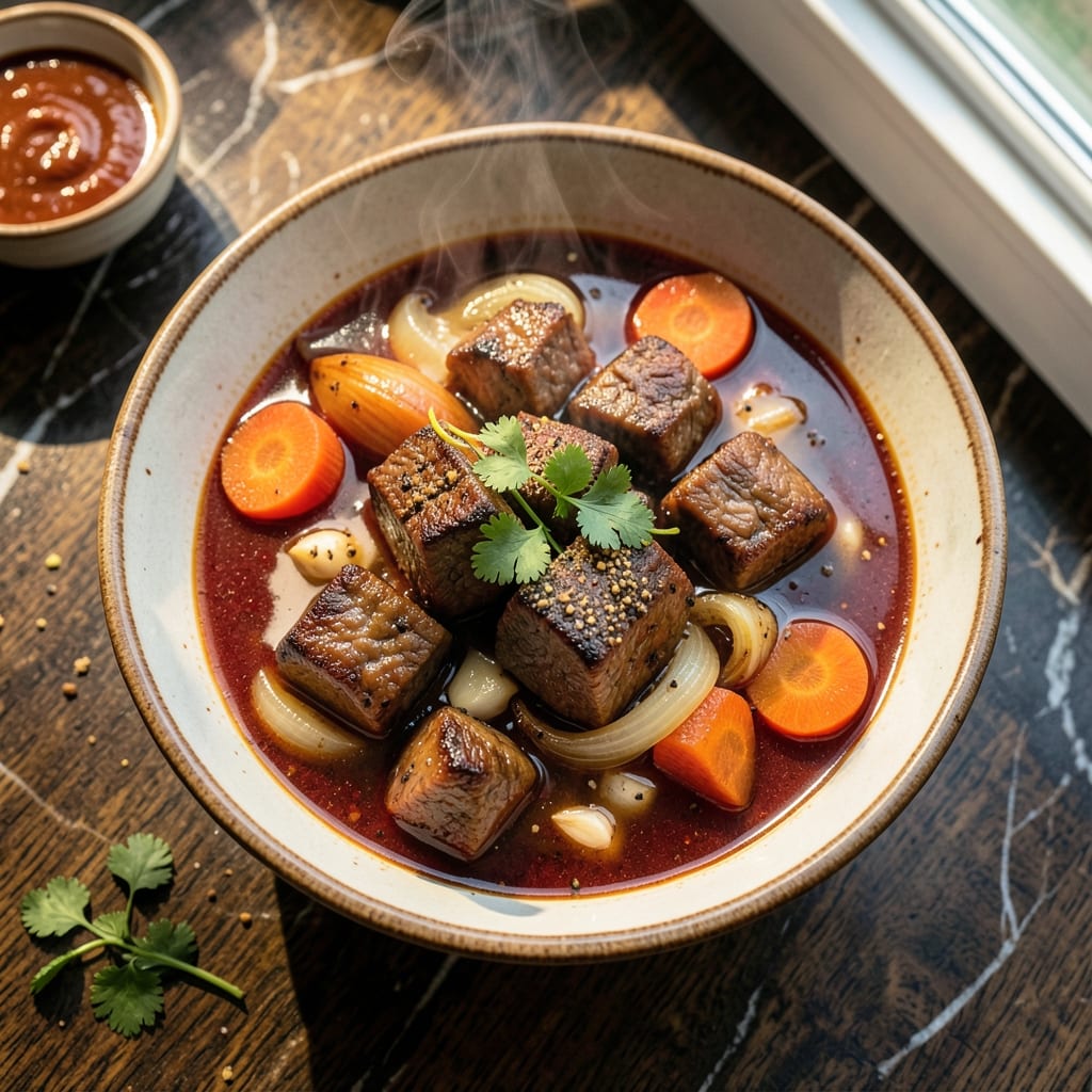 Barbacoa Soup Recipe: Slow-Simmered Beef and Chipotle Heat