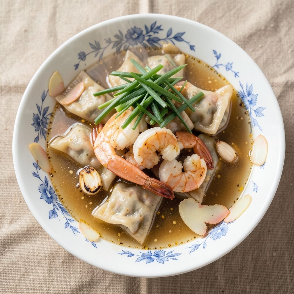 Authentic Shrimp Wonton Soup Recipe: Silky Broth and Pillowy Dumplings in 30 Minutes
