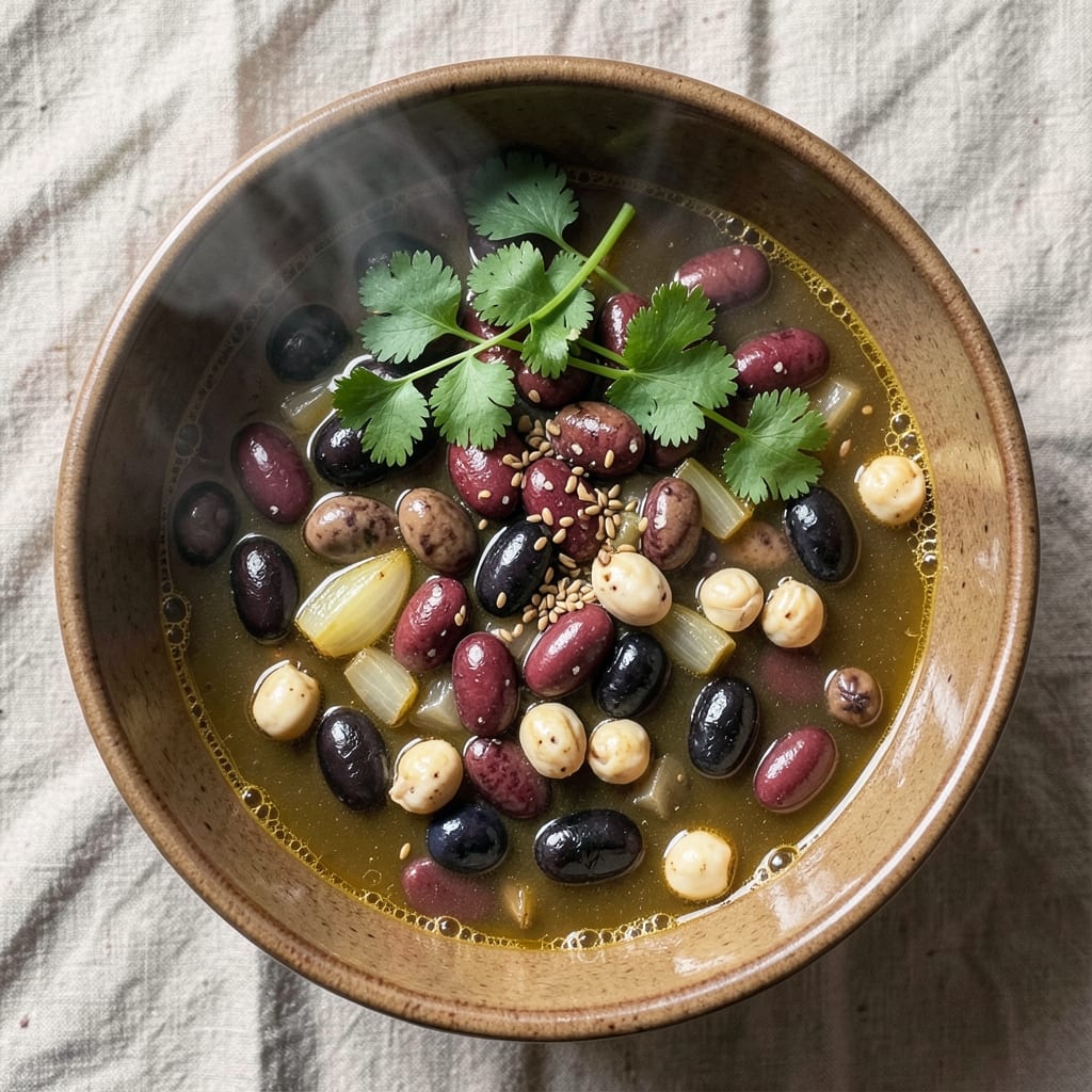 9 Bean Soup Slow Cooker Recipe: Pantry Staples to Hearty Simmered Magic