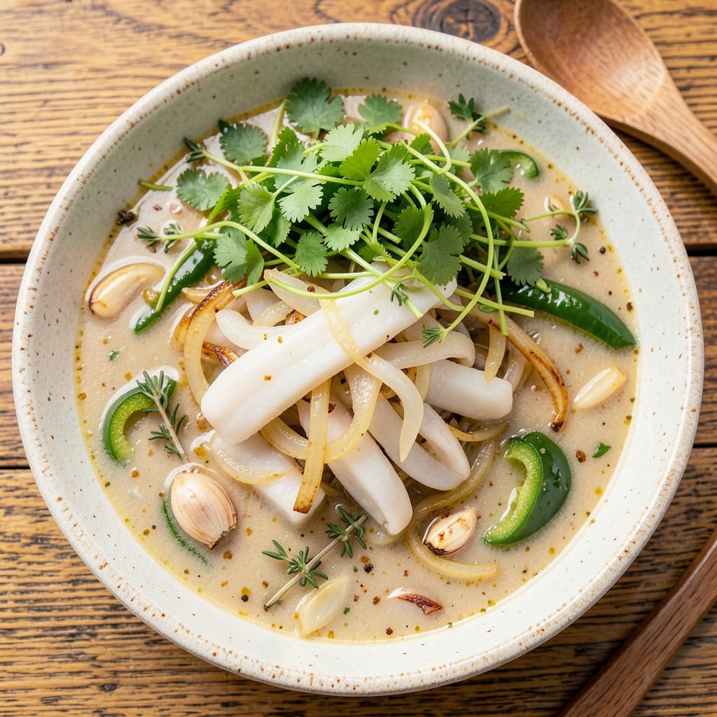 Bahamian Conch Soup Recipe: Citrusy Spice and Seafood Symphony