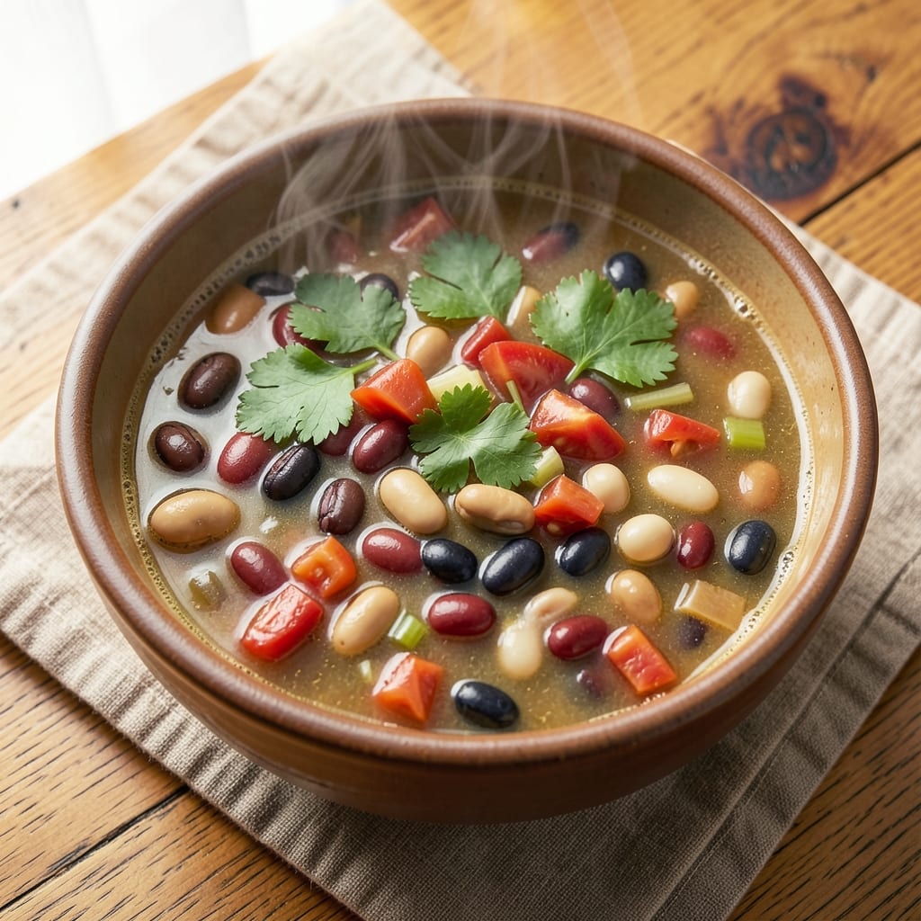 10 Bean Soup Recipe Crock Pot Vegetarian: Pantry Staples Simmered Into Hearty Flavor