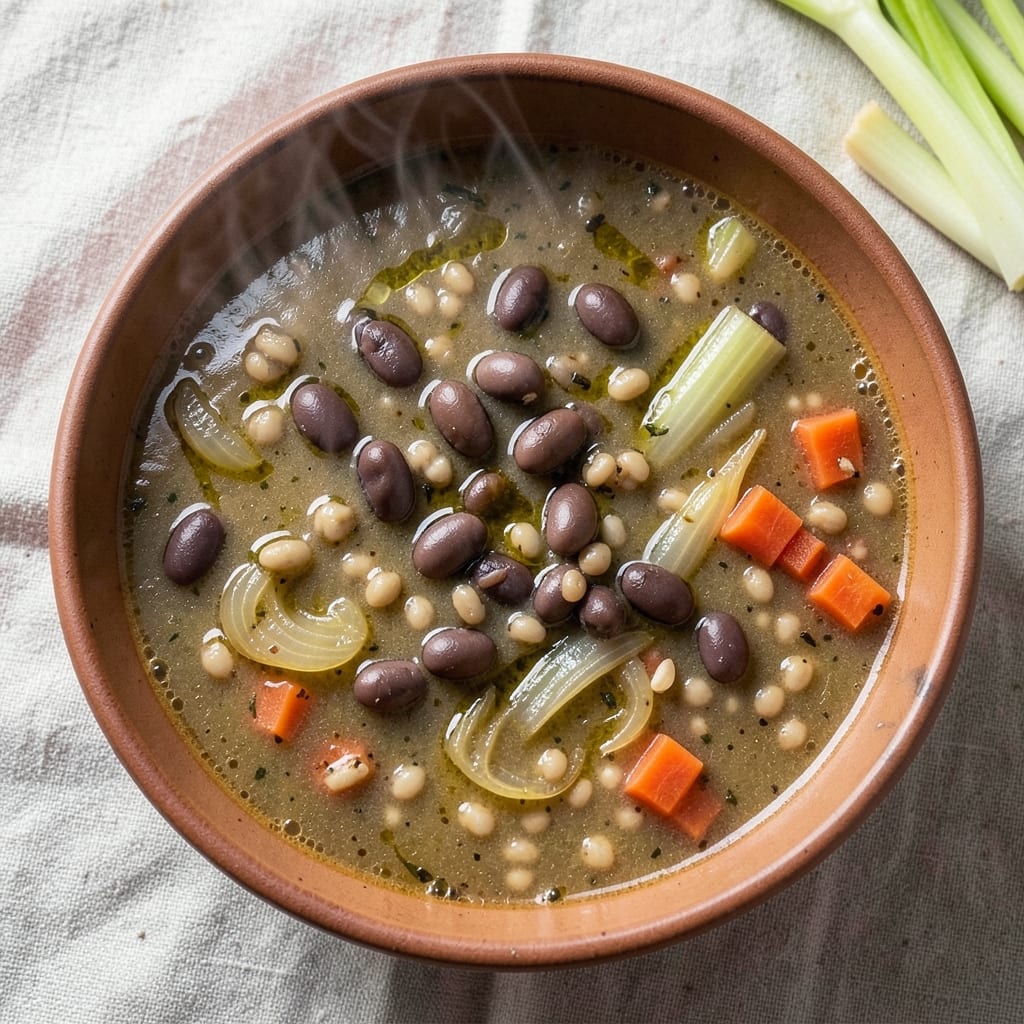 Bean and Barley Soup Jewish Recipe: Smoky Spiced Depth in One Pot