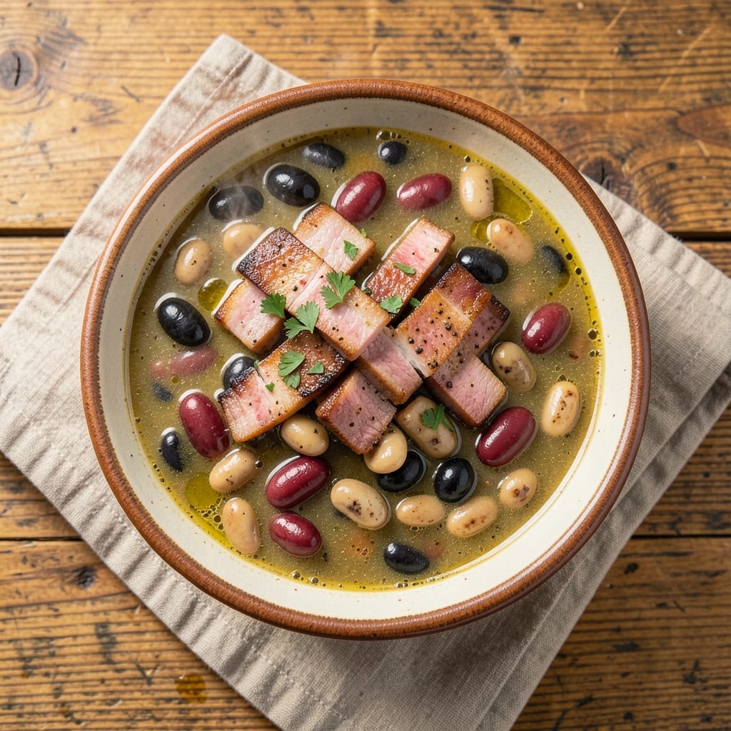 5 Bean and Ham Soup Recipe: Smoky-Sweet Simmer With Pantry Staples