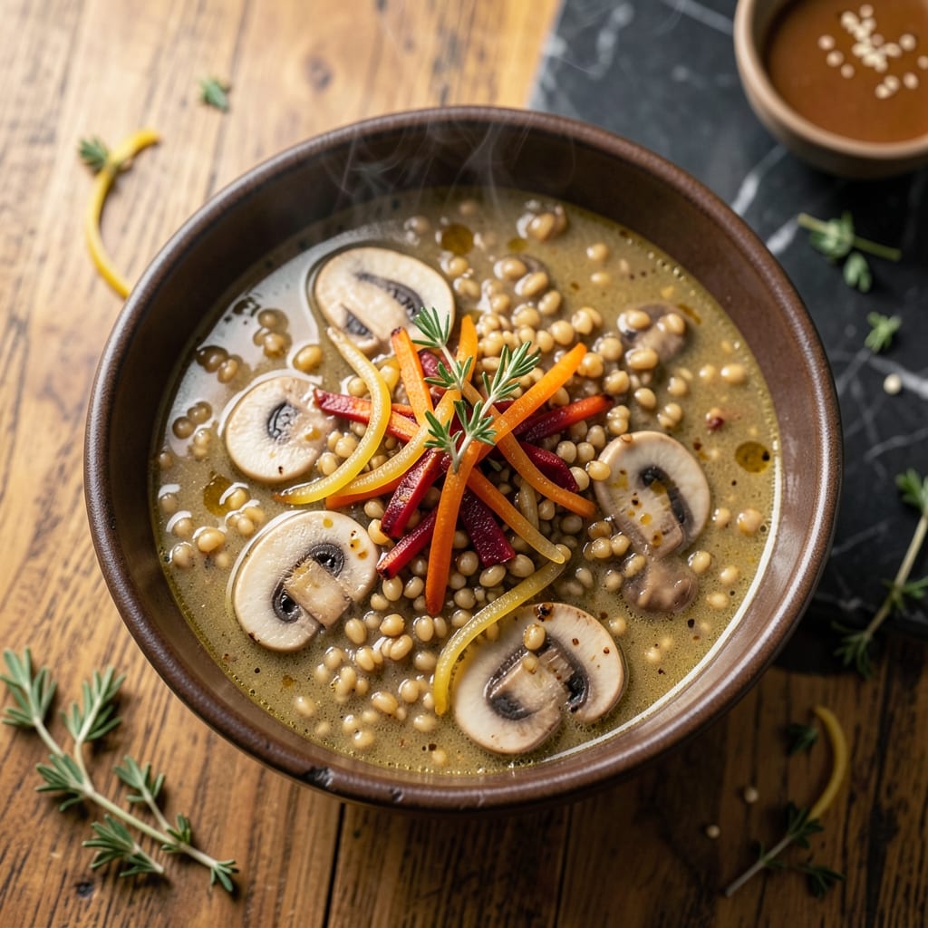 2nd Ave Deli Mushroom Barley Soup Recipe: Umami-Rich Depth from Toasted Barley