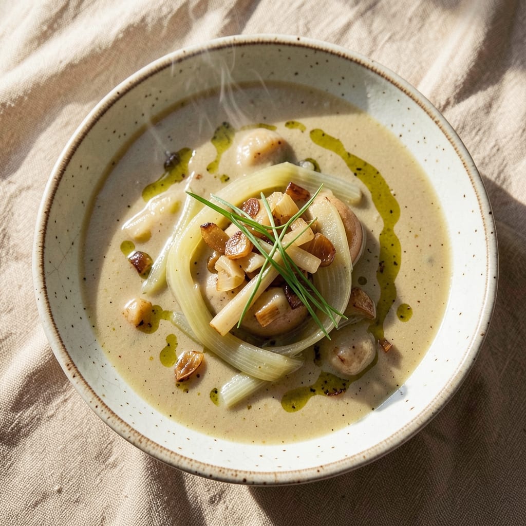 Alison Roman's Potato Leek Soup Recipe: Silky Smooth With Herbed Crisp Top