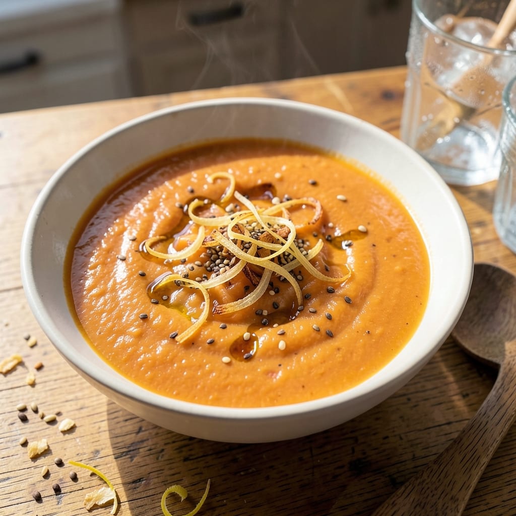 Barefoot Contessa Carrot Ginger Soup Recipe: Spiced Harmony in 30 Minutes