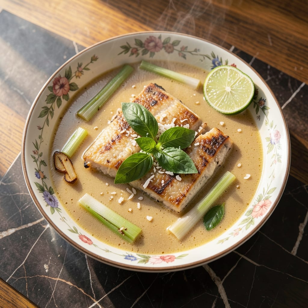 Basa Fish Soup Recipe: Fragrant Lemongrass and Galangal Broth Magic