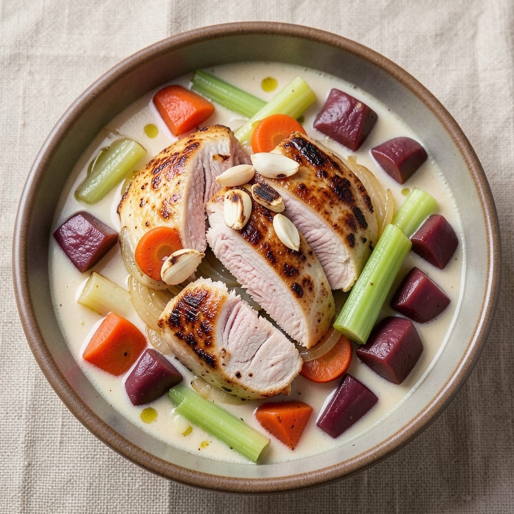 5-Star Chicken Vegetable Soup Recipe: Golden Broth and Silky Chicken Every Time
