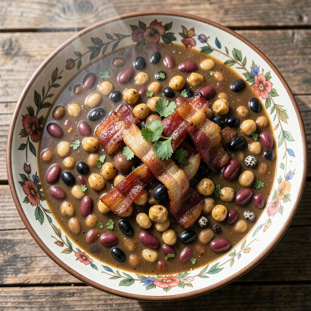 15 Bean Soup Recipe Southern Style: Slow-Simmered Swamp Comfort with 15 Pantry Beans