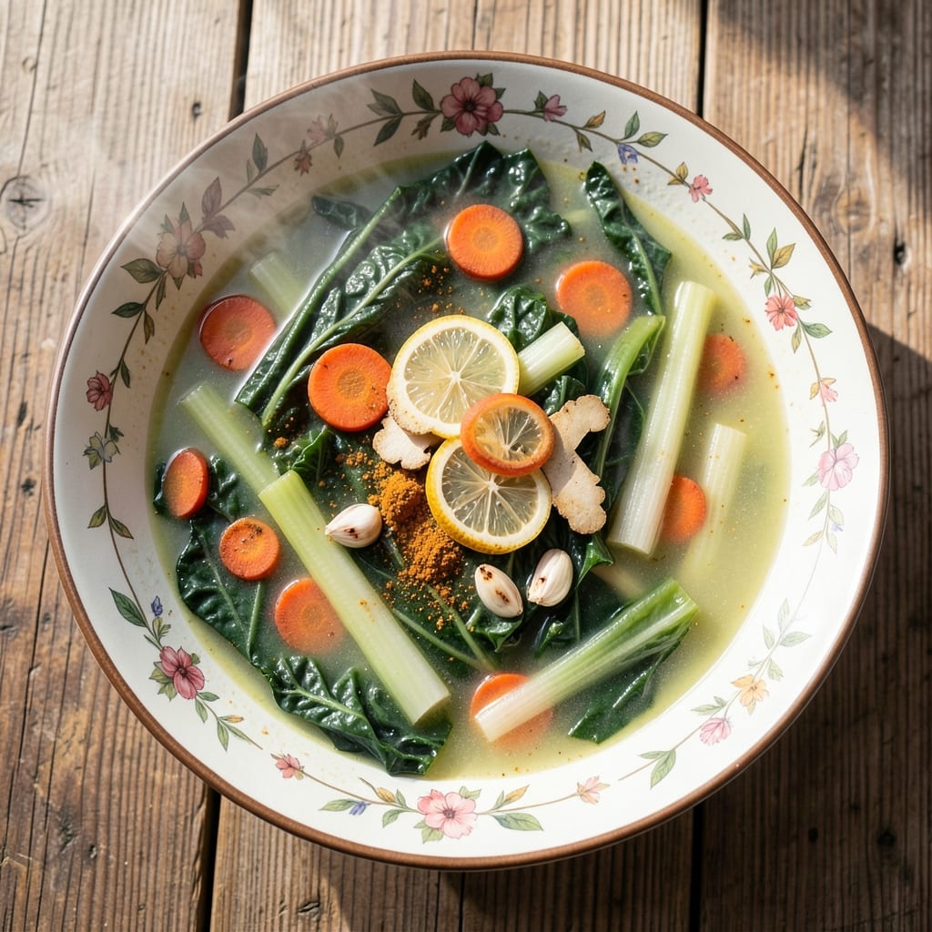 Alkaline Cabbage Soup Recipe: Detoxifying Zing With Ginger-Turmeric Heat