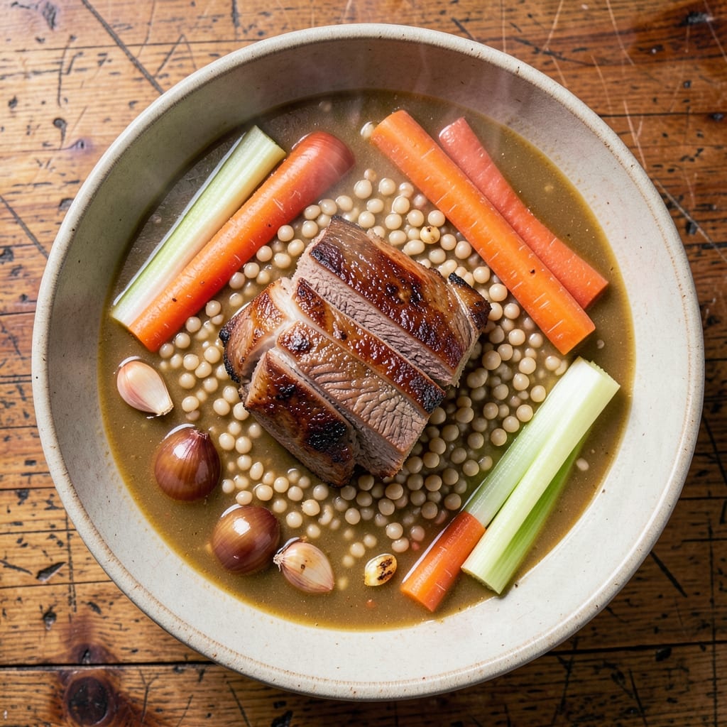 Beef and Barley Soup Recipe Jamie Oliver: Hearty Simmered Richness With Savory Dumplings