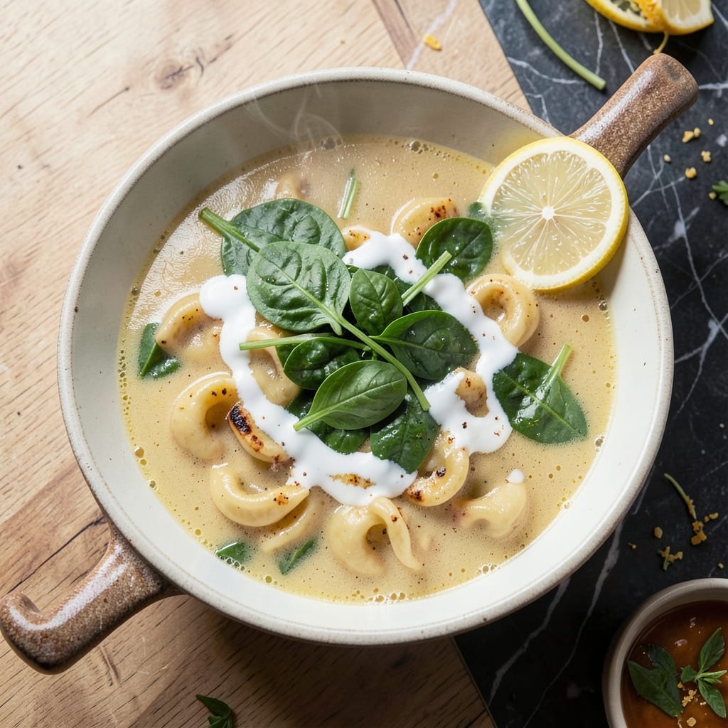 Aldi Tortellini and Spinach Soup Recipe: One-Pot Creamy Green Powerhouse