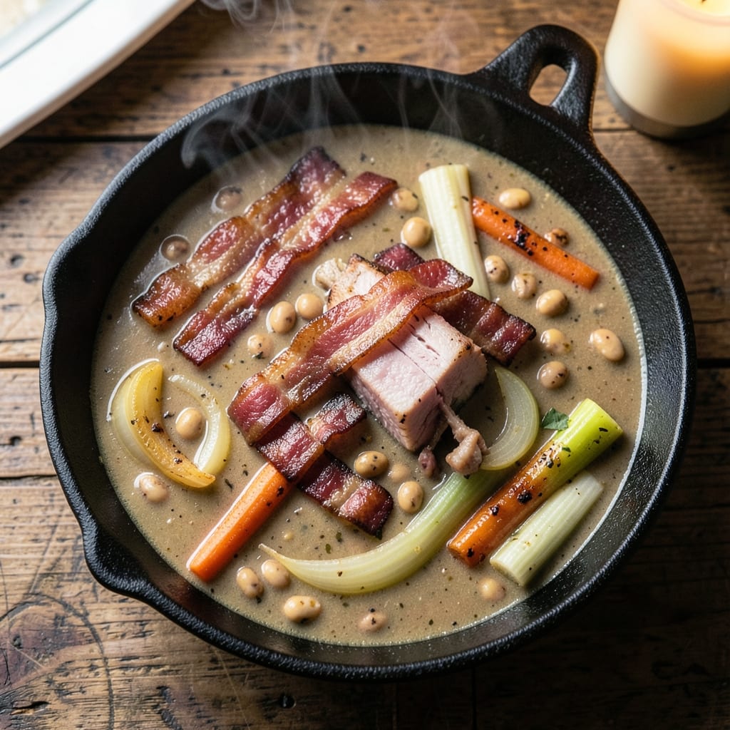 Alabama Jacks Lima Bean Soup Recipe: Smoky Bacon and Tomato-Spiced Heartiness