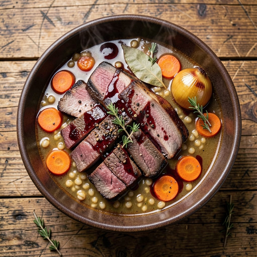 Beef Barley Soup Recipe with Leftover Prime Rib: Rich Umami Depth From Every Bite