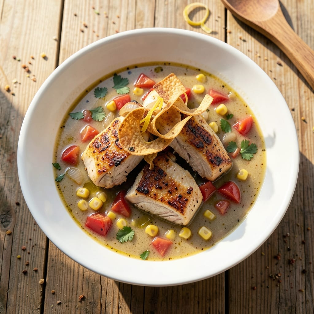Aldi Chicken Tortilla Soup Recipe: Spiced Tortilla Crunch Meets Zesty Broth