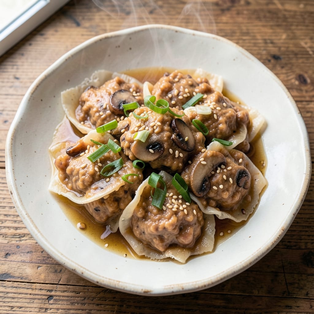 Bean Soup Dumplings Recipe: Silky Broth with Crispy Wonton Wraps