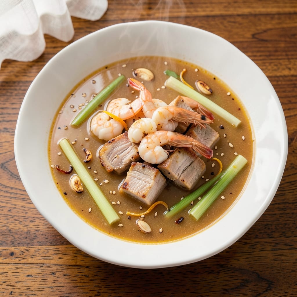 Ba Wong Fa Soup Recipe: Fragrant Lemongrass-Coconut Harmony in One Pot