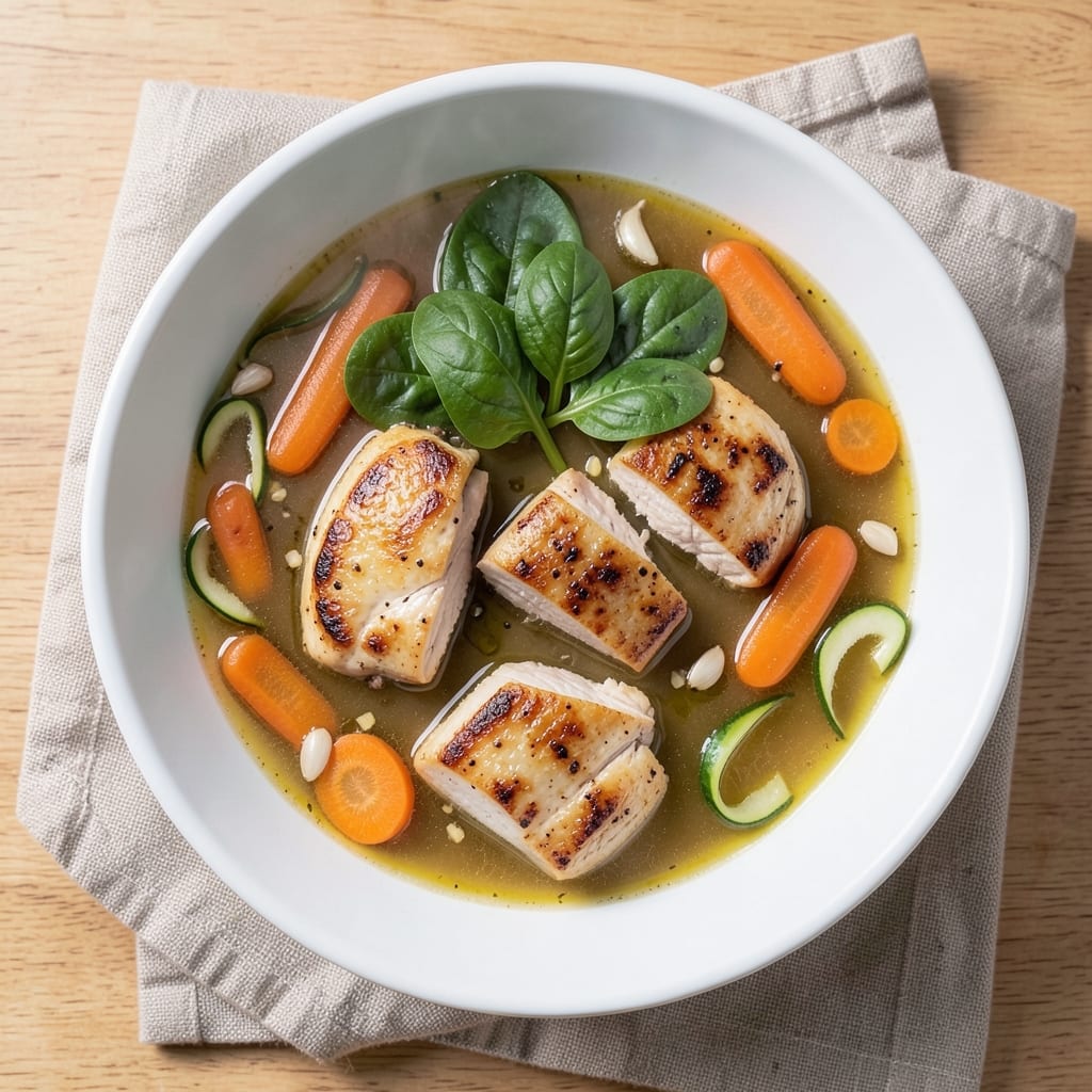 Basic Fat Burning Soup Recipe: Metabolism-Boosting Broth with Lean Protein