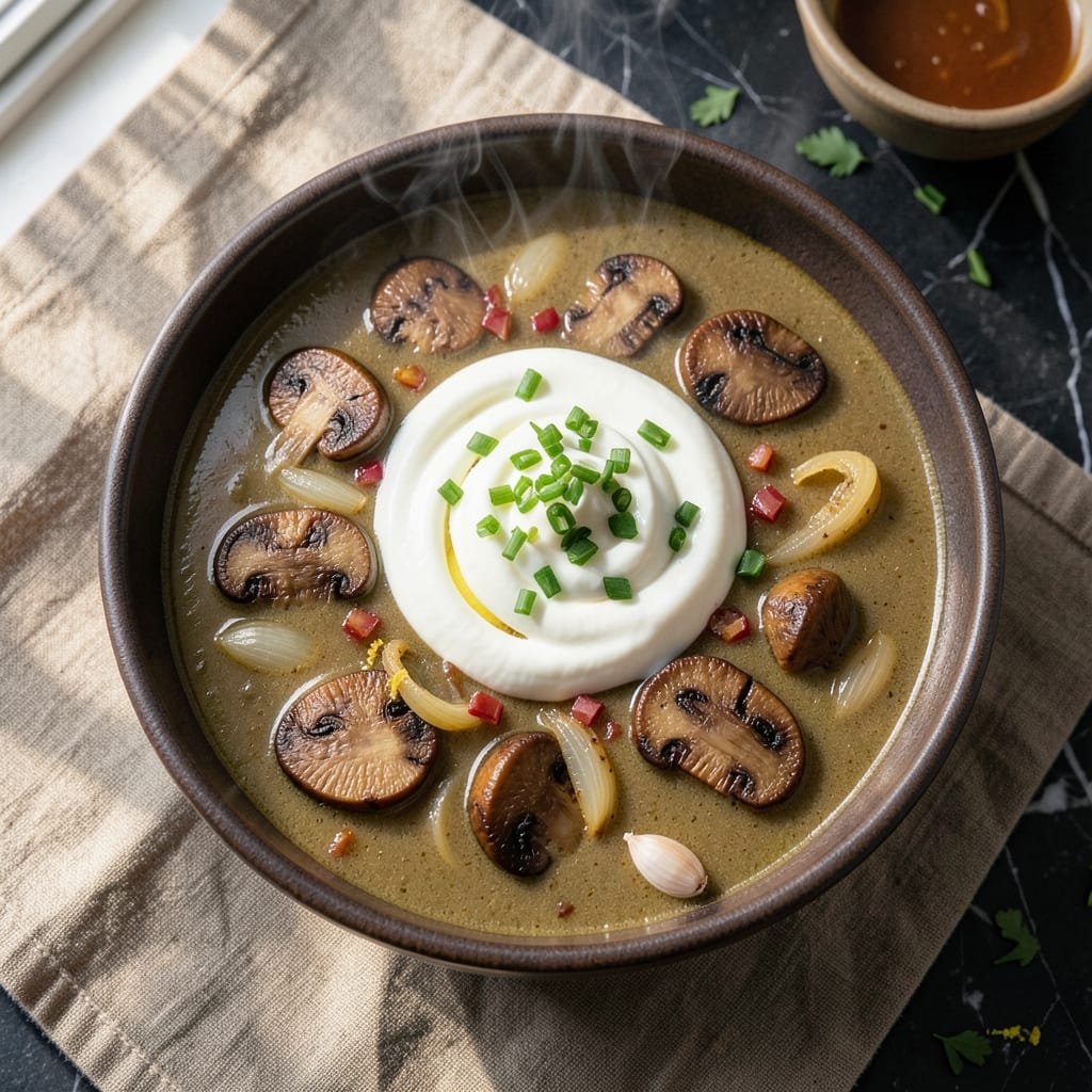 Beech Mushroom Soup Recipe: Earthy Umami Depth in Creamy Perfection