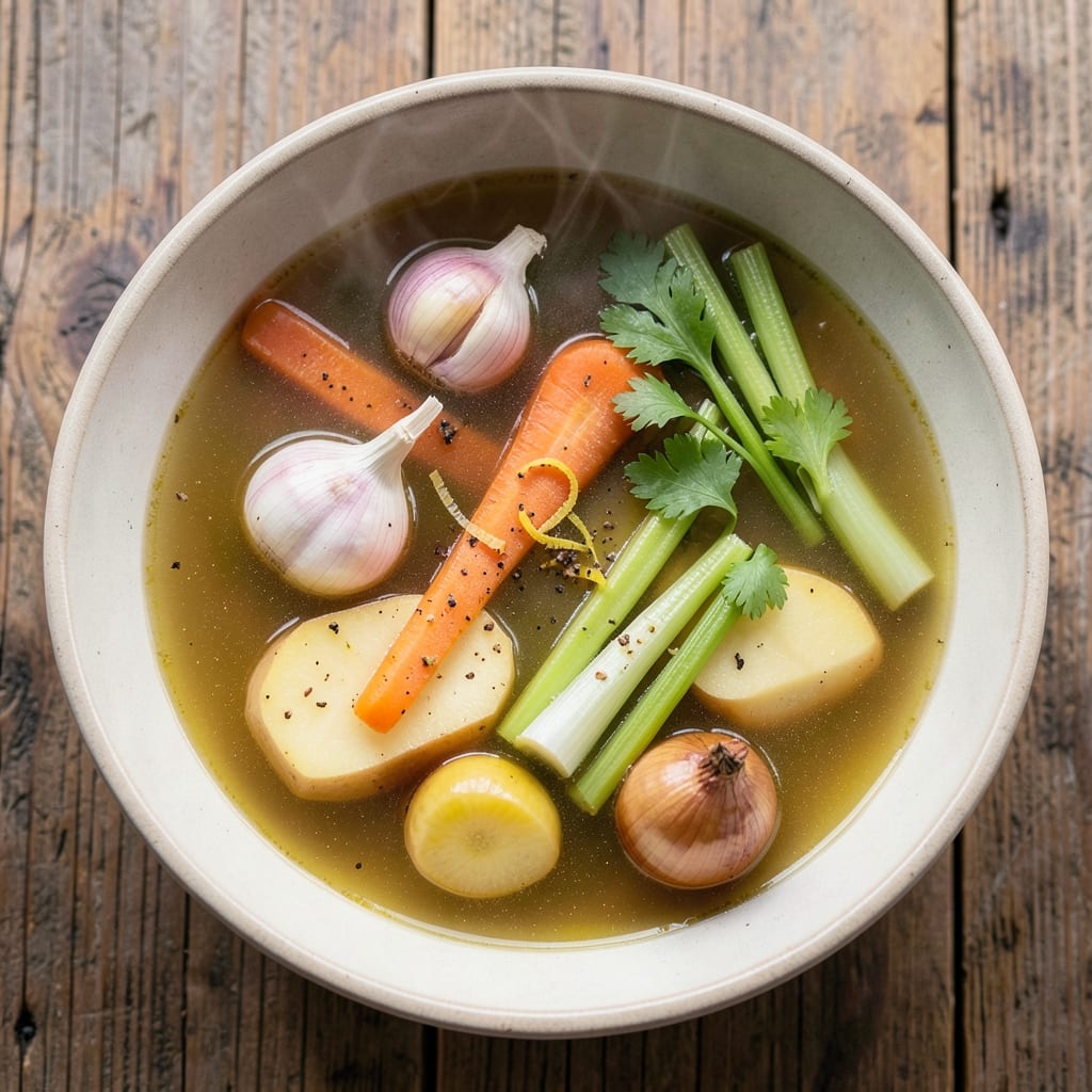 Basic Broth Soup Recipe: Savory Simmered Comfort in One Pot