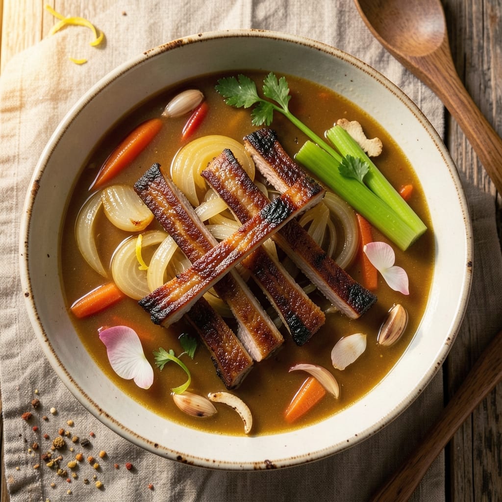 Beef Rib Bone Soup Recipe: Deep Umami Richness After 8 Hours
