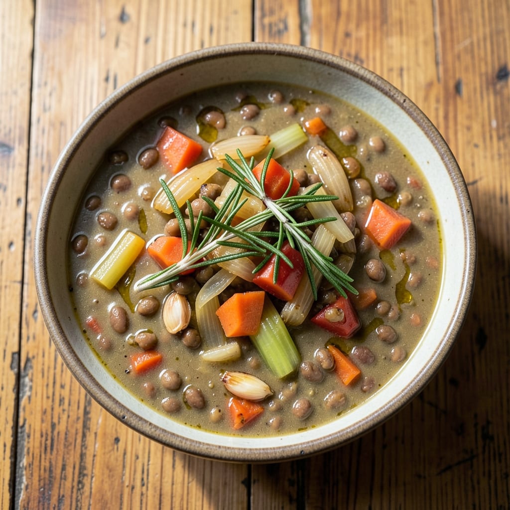 Barefoot Contessa Lentil Soup Recipe: Smoky Garlic and Rosemary Depth in One Pot