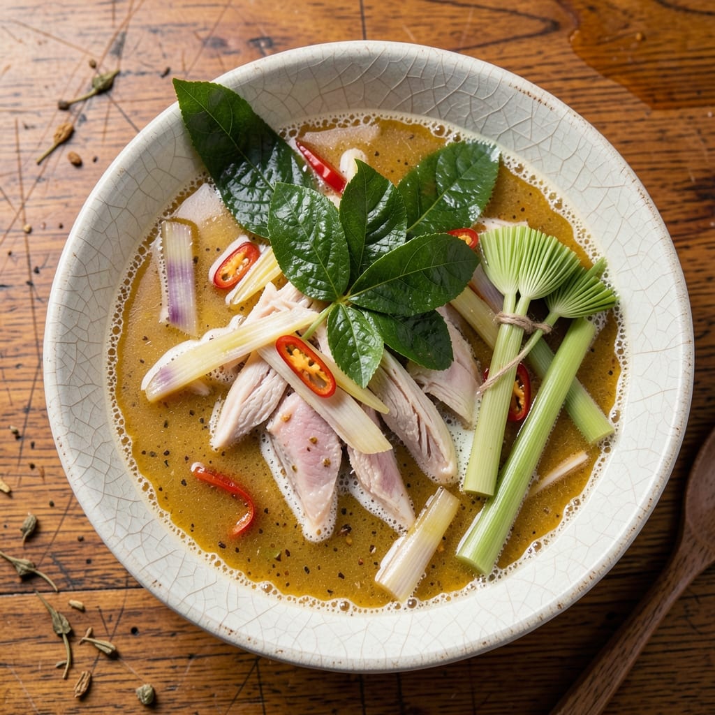 Authentic Thai Tom Kha Soup Recipe: Coconut-Creamy with Lemongrass Heat