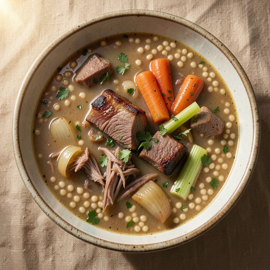 5-Star Beef Barley Soup Recipe: Slow-Simmered Luxe With Hearty Barley Crunch